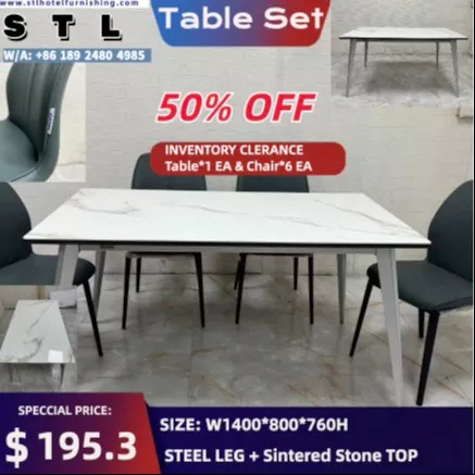 Dining Table Chair Set-2025-03-31-SOLD