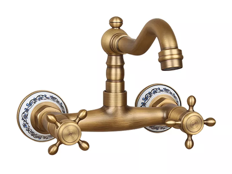 Antique Brass Wall Faucet STLBF2531