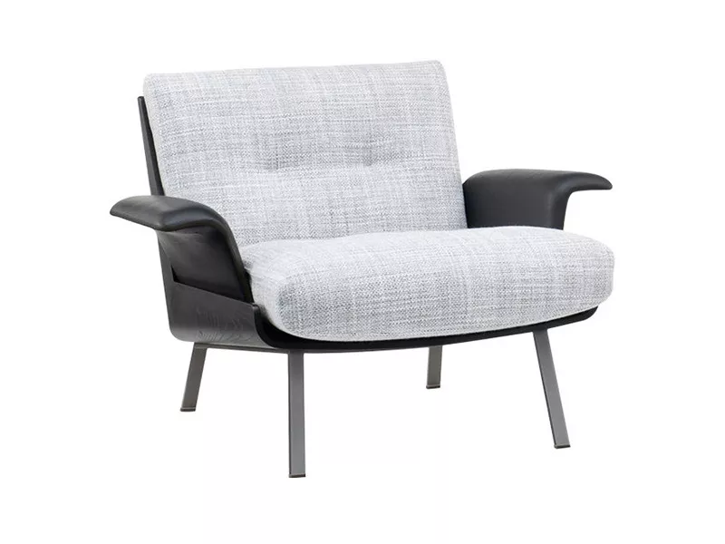 Black and Grey Lounge Chair – STLDC550