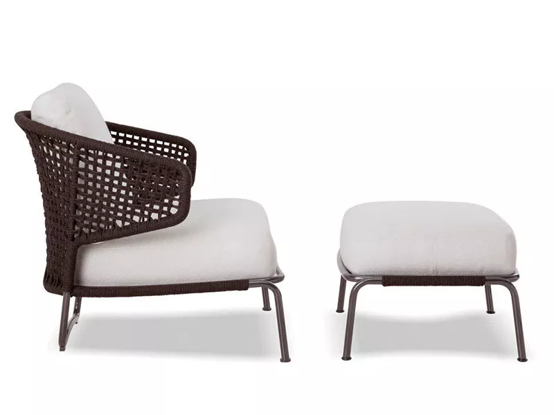 Braided Outdoor Lounge Chair – STLOC718