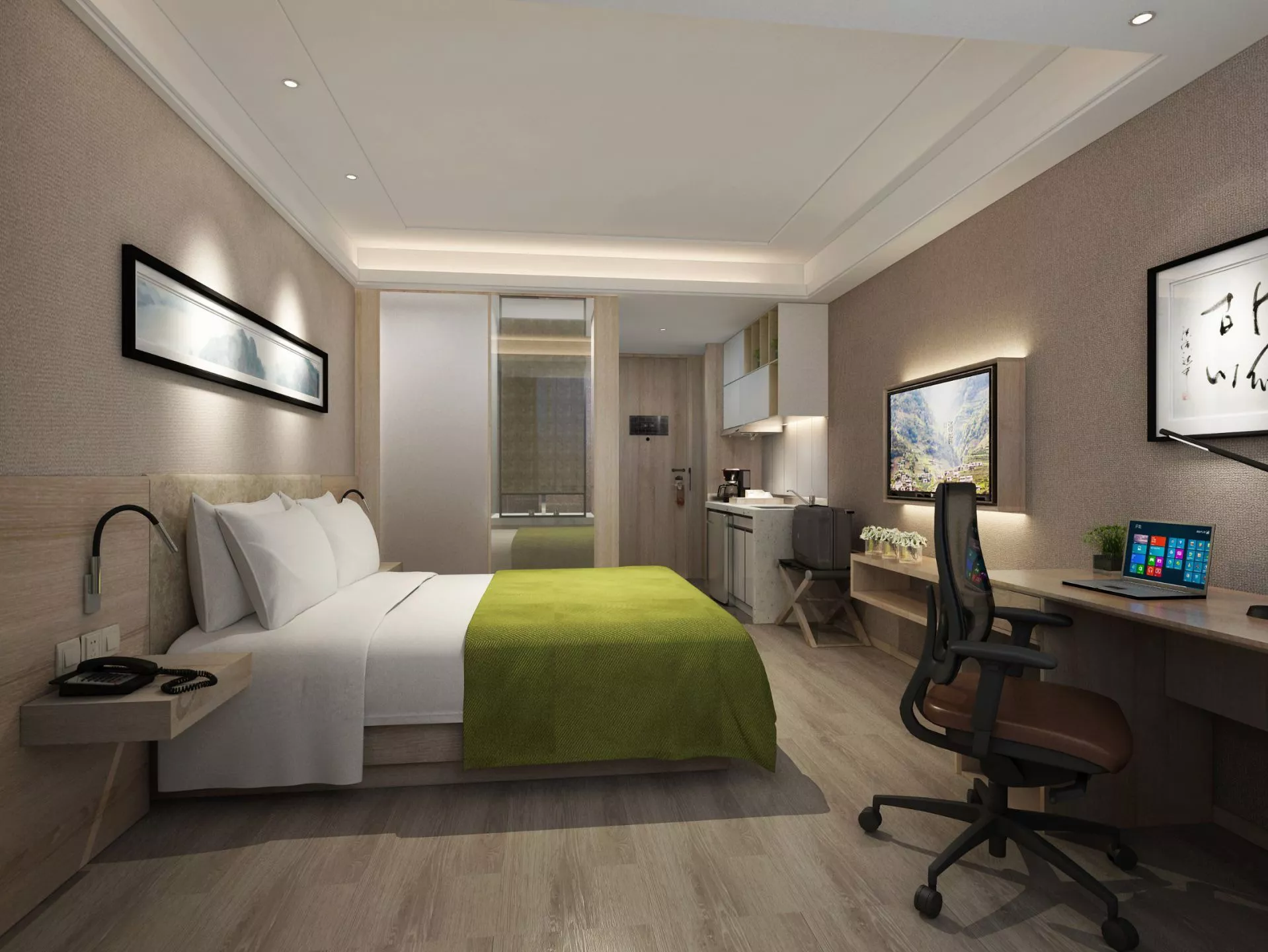 Business Hotel Guest Room Furniture BHGR02