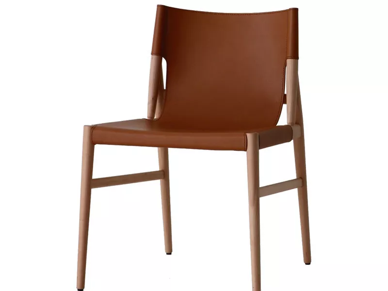 Contemporary Leather Dining Chair – STLCH191