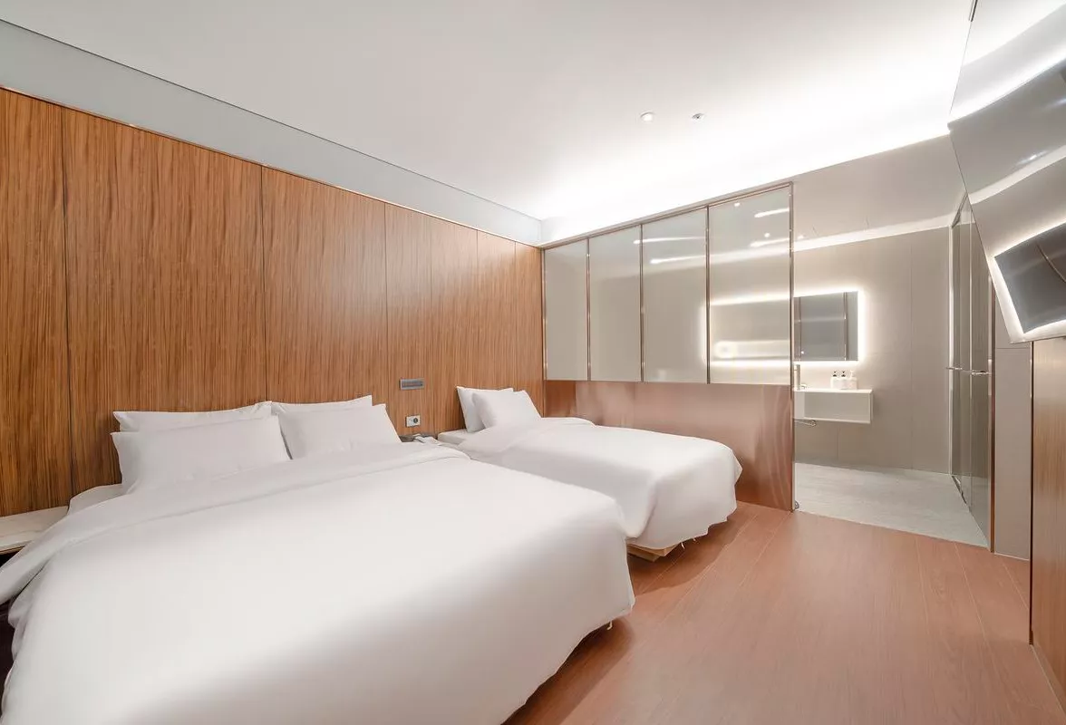 Elegant Wooden Panel Suite