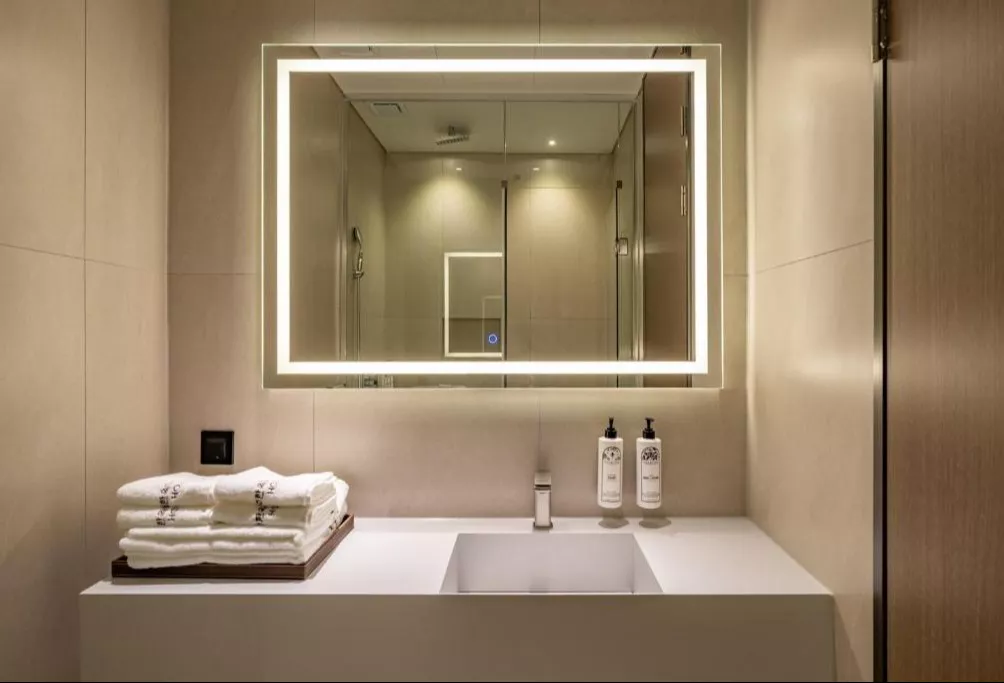 Guest Bathroom – Mirror & Vanity Basin