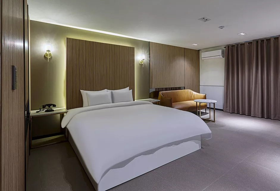 Guest Room with Contemporary Touches