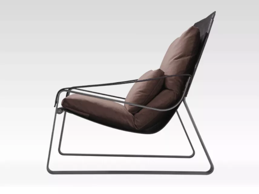 Hotel Industrial Lounge Chair-STLAC516