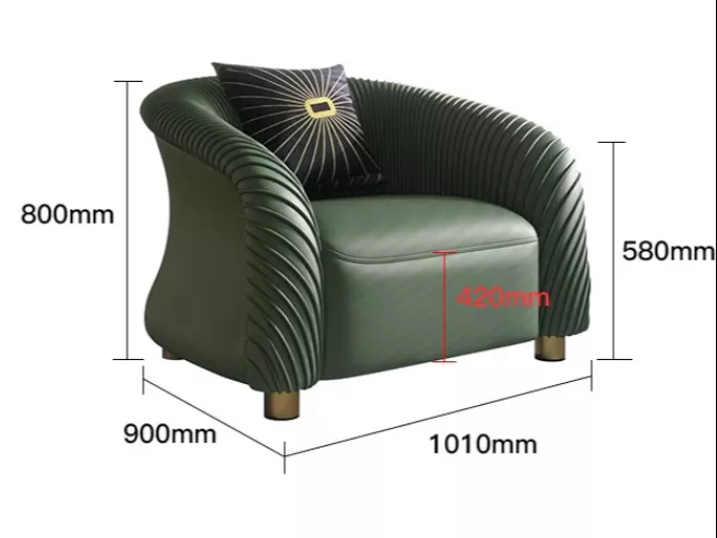 Hotel Living Room Sofa Set-STLAC438