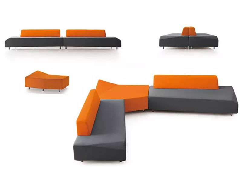 Hotel Lobby Sofa-STLLB316