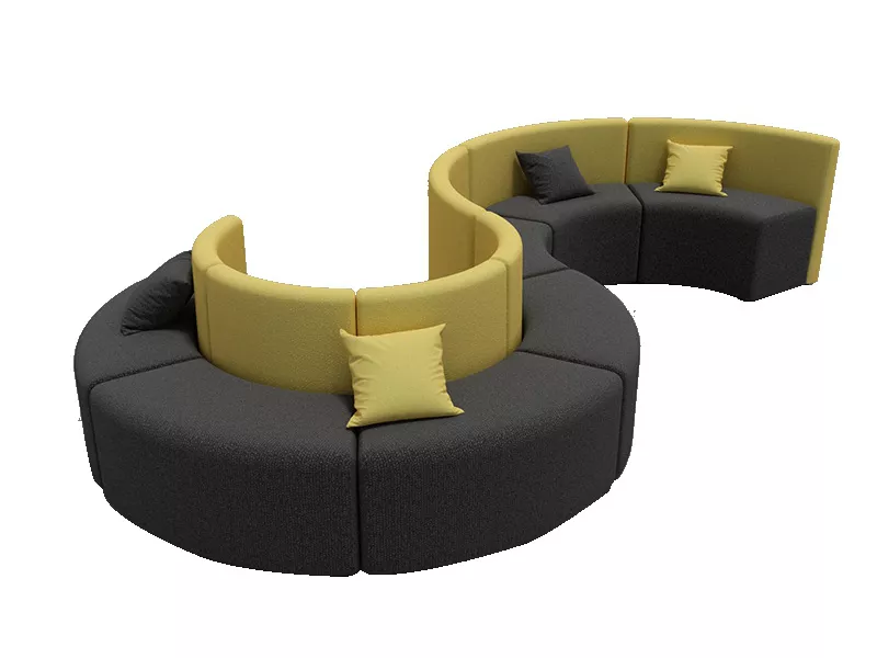 Hotel Lobby Sofa-STLLB320