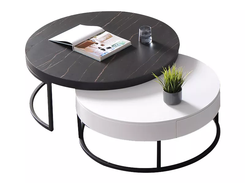 Hotel Marble Nesting Tables – STLTT746
