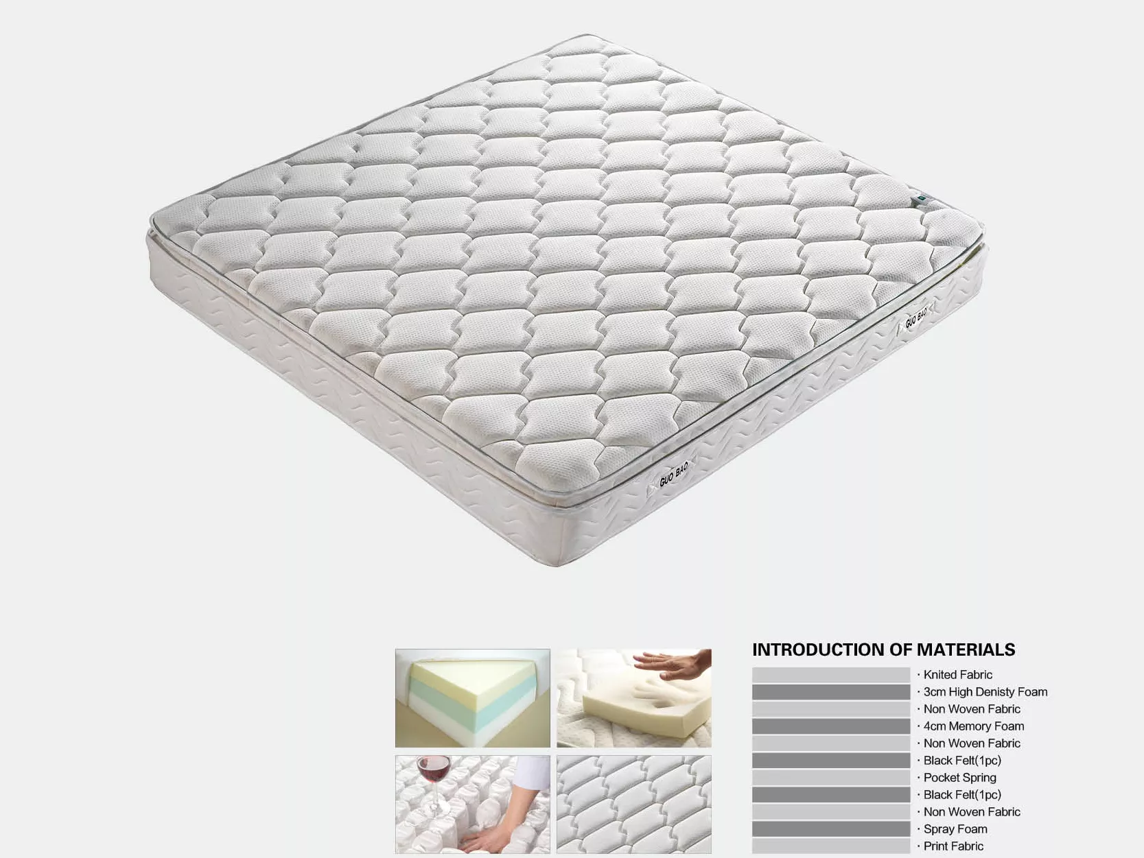 Hotel Memory Foam Mattress-5590