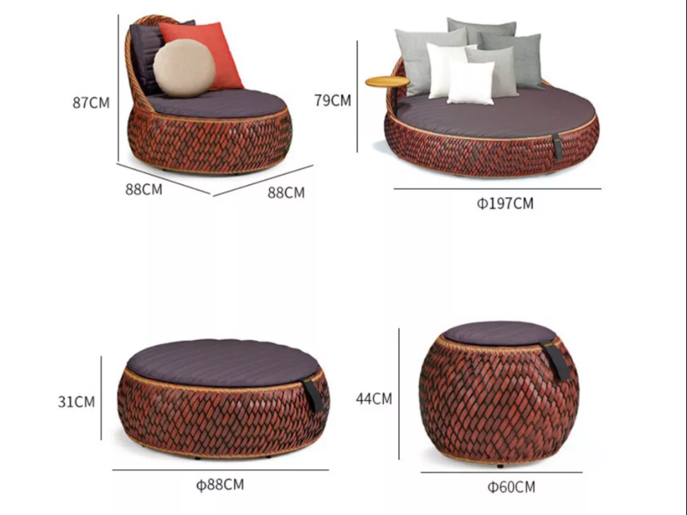 Hotel Outdoor Lounger - STLOU641