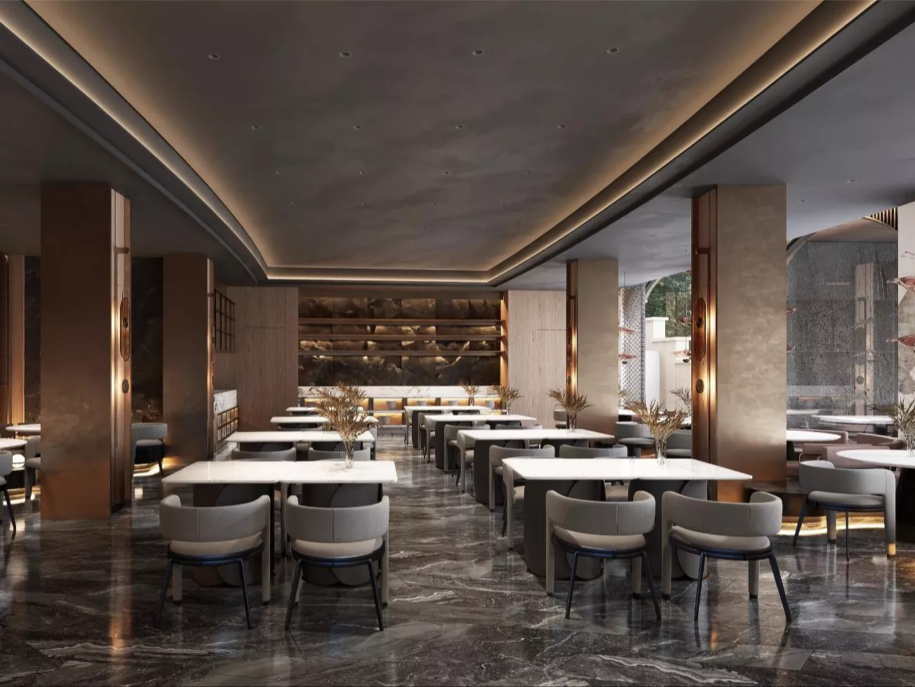 Luxury Hotel Restaurant Furniture