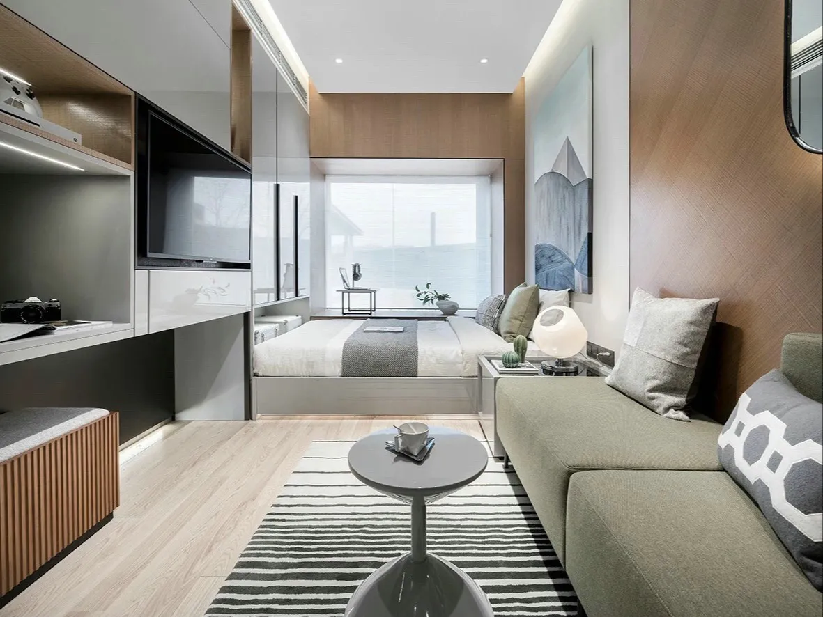Micro Apartment Furniture Package for Multifamily Projects