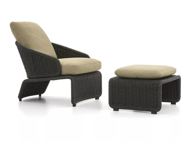 Outdoor Lounge Chair & Ottoman – STLOC731