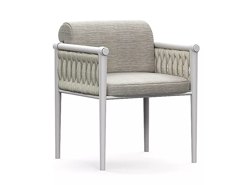Outdoor Rope Dining Armchair-STLOC650