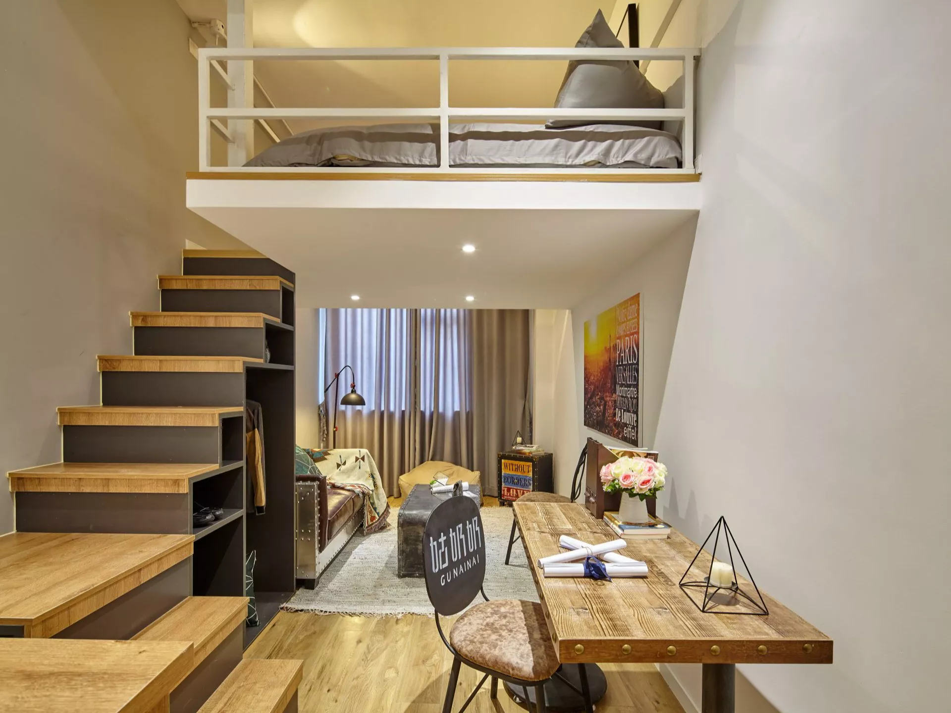 Urban Loft Apartment Furniture Package DUPLEX02