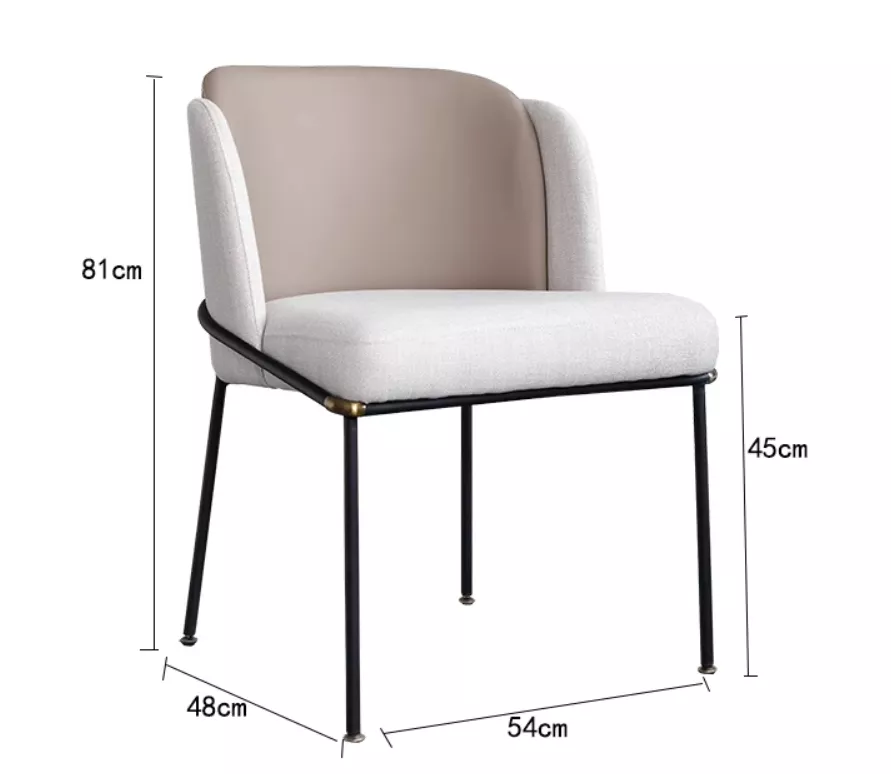 two tone hotel chair STLOU1233 rear view two tone hotel chair STLOU1233 rear view