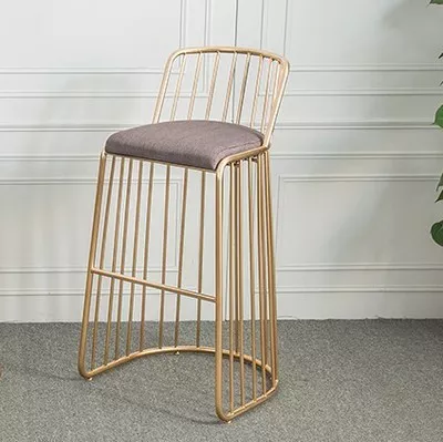 metal wire hotel bar chair STLOU1238 side view metal wire hotel bar chair STLOU1238 side view