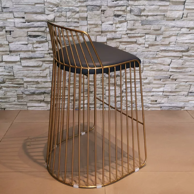wire back restaurant bar stool STLOU1238 rear view wire back restaurant bar stool STLOU1238 rear view