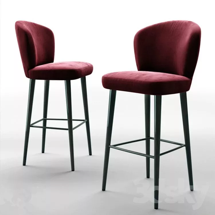 custom olive hotel bar seating STLOU1241