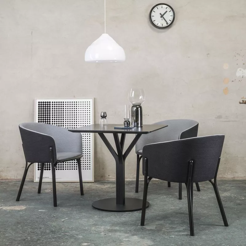 two tone restaurant armchair STLOU1247