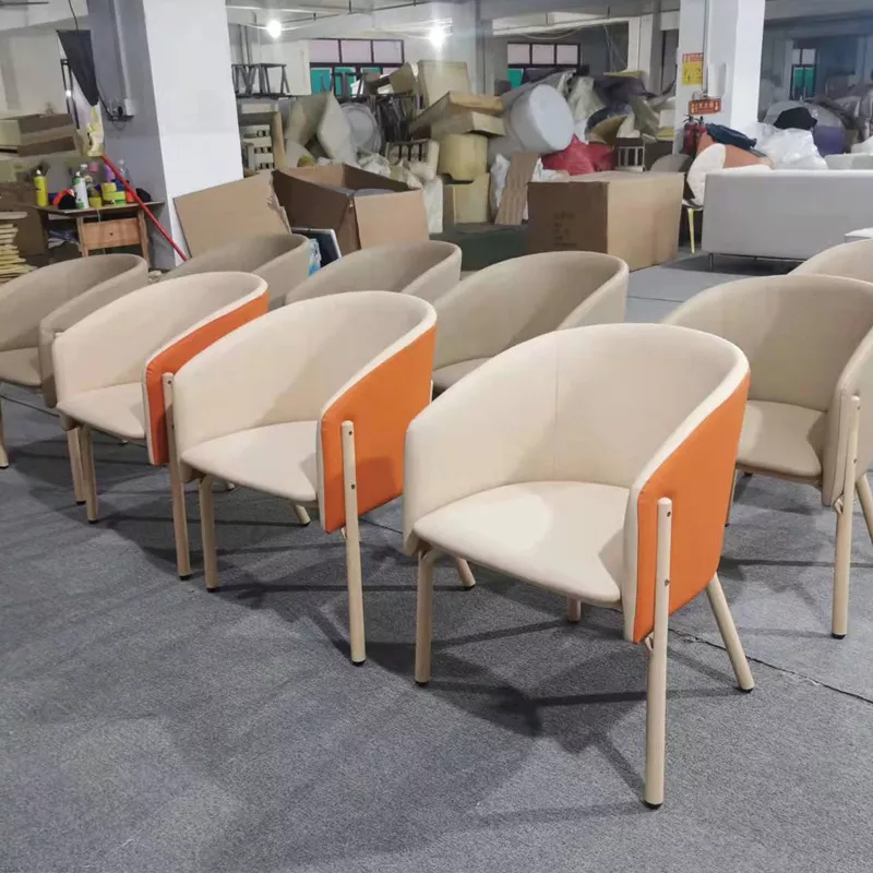 grey upholstered hospitality chair STLOU1247 detail
