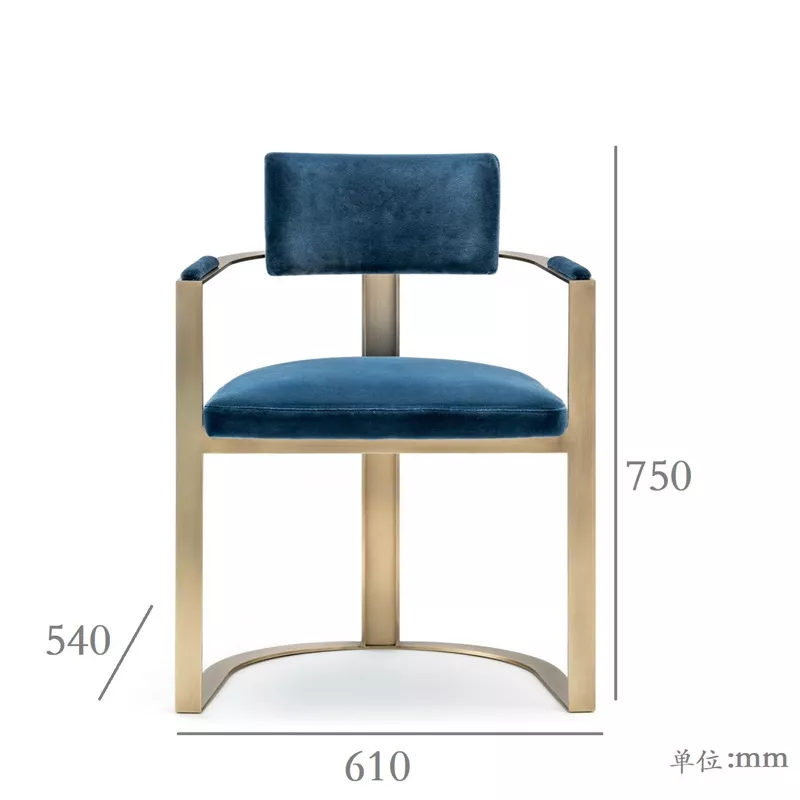 sapphire velvet hospitality chair STLOU1255 rear view sapphire velvet hospitality chair STLOU1255 rear view