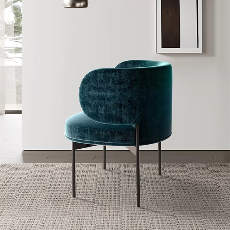 compact guest room lounge chair STLOU1263 side view compact guest room lounge chair STLOU1263 side view