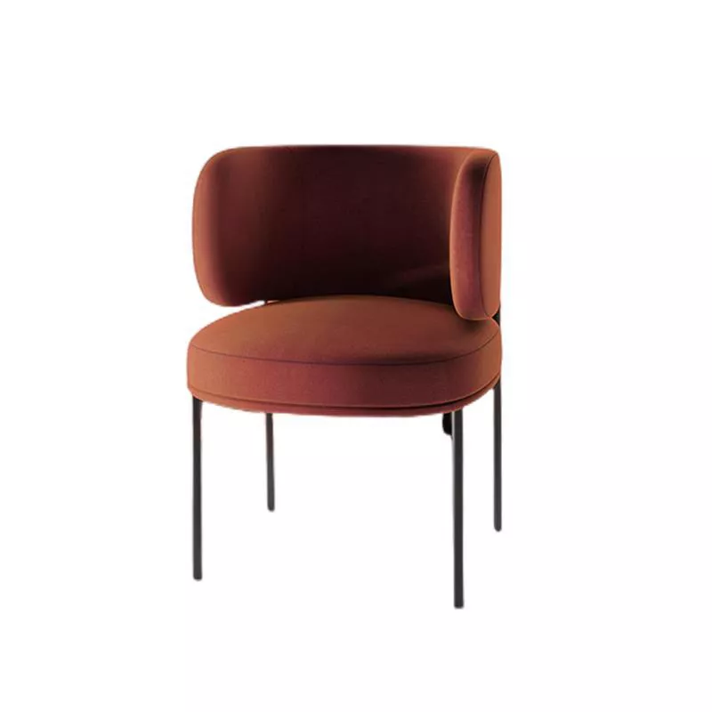 rust upholstered hotel chair STLOU1263 rust upholstered hotel chair STLOU1263