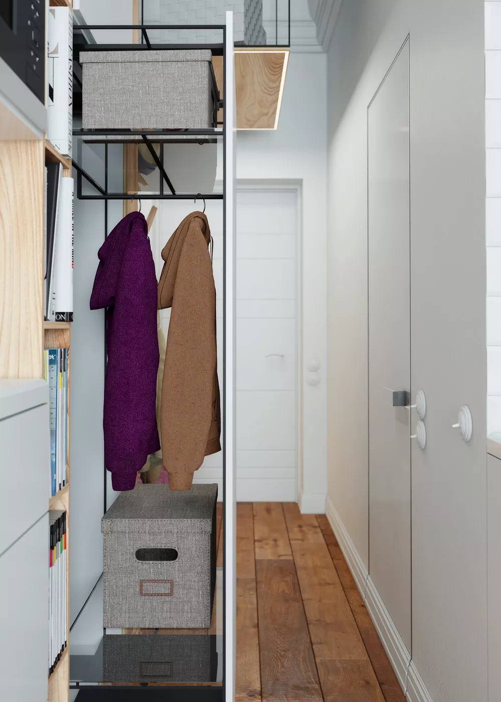 26 sqm serviced studio apartment furniture package