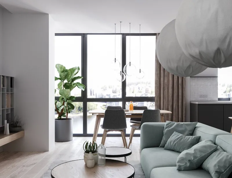 complete multifamily apartment furniture package for US rental projects