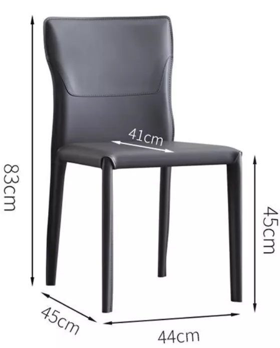 Contemporary Leather Dining Chair – STLOU173
