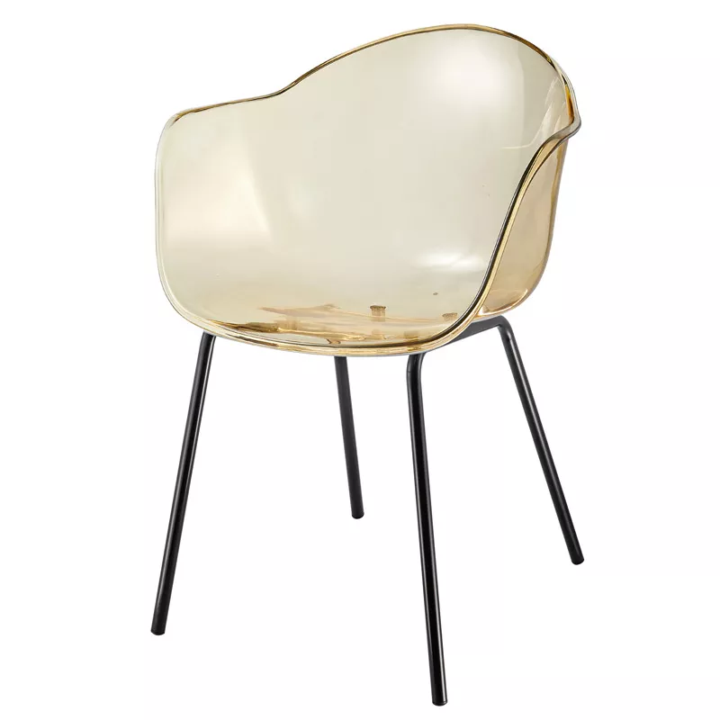 Hotel Transparent Dining Chair-STLDC348