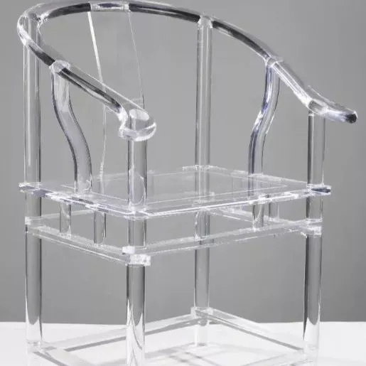 Hotel Artistic Transparent Armchair-STLOU364