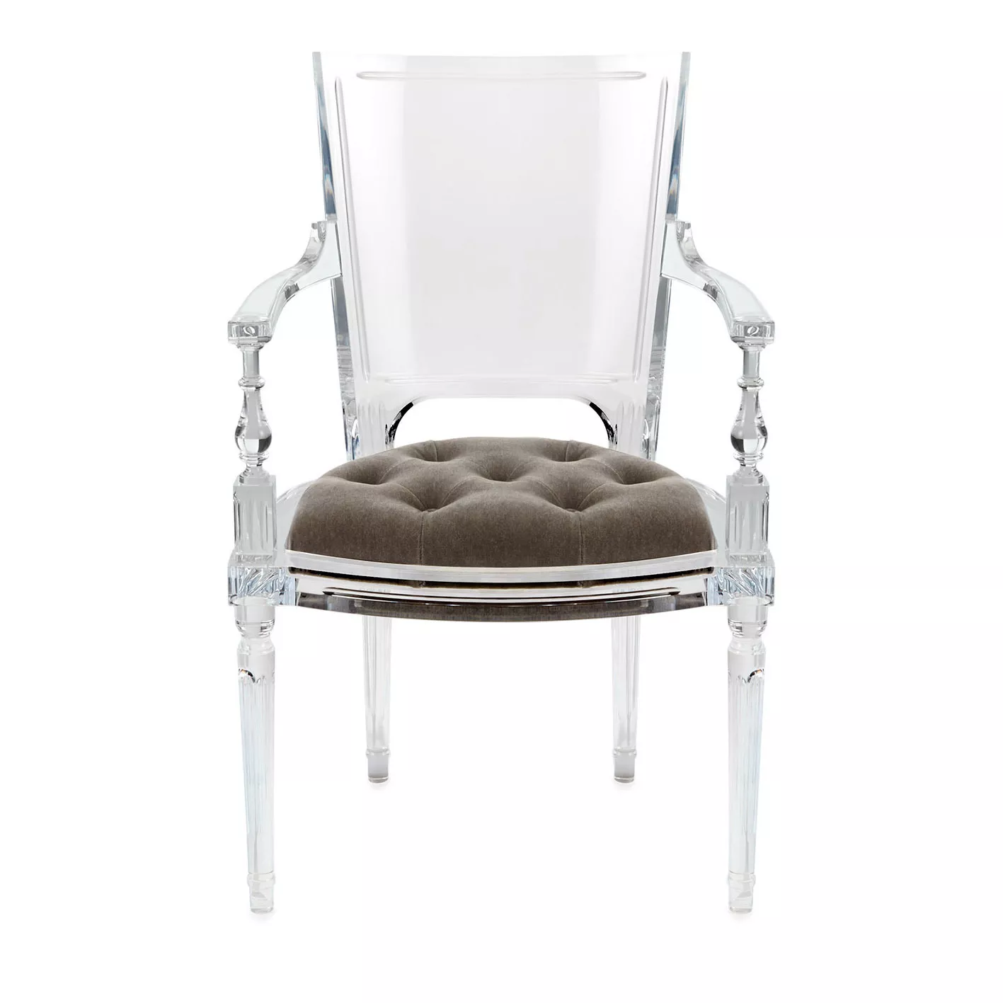 Hotel Classic Acrylic Armchair-STLOU363