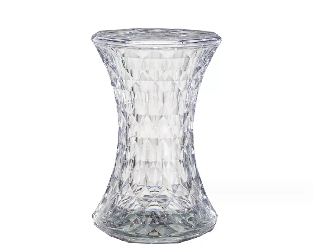 Hotel Transparent Diamond Acrylic Coffee Table–STLTT355