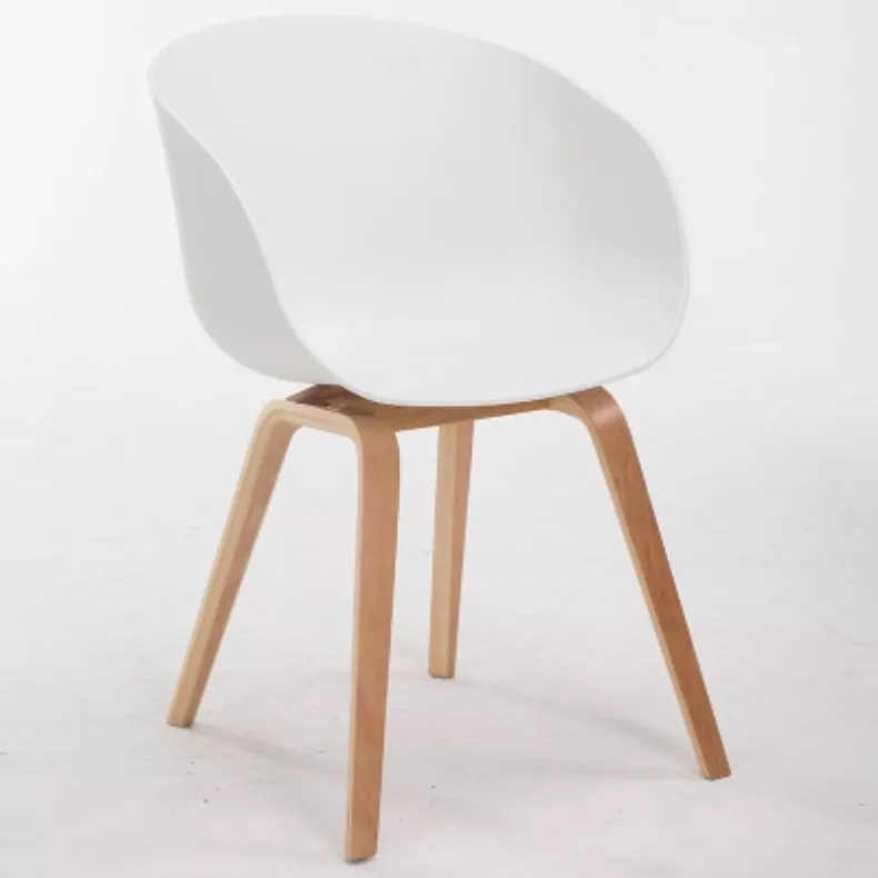 Hotel White Dining Armchair-STLOU375