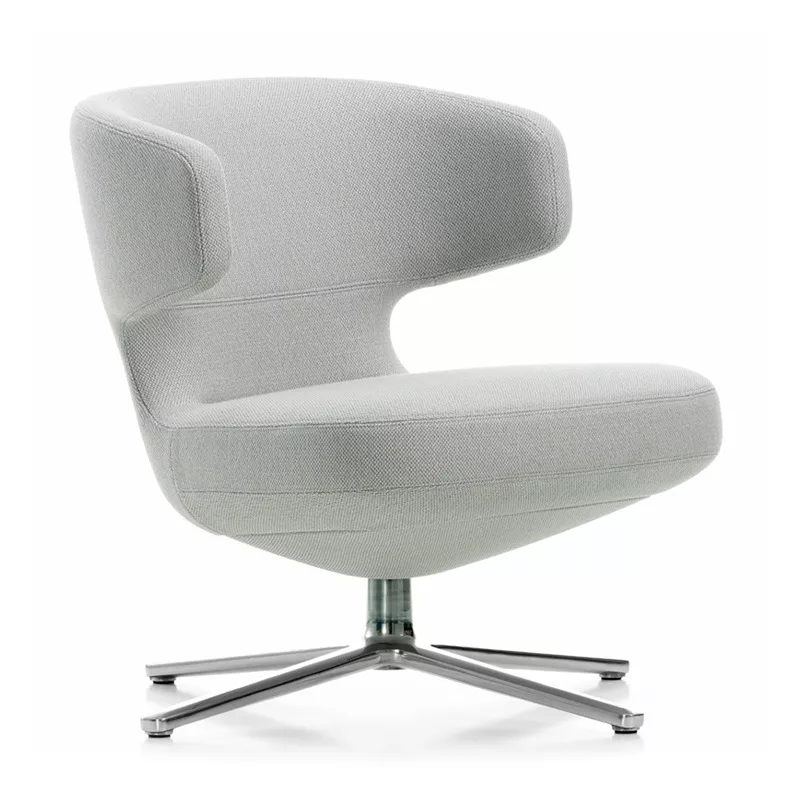 Light Grey Swivel Lounge Chair – STLDC543