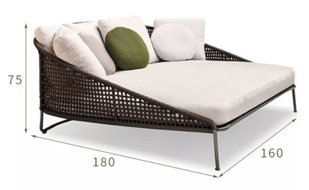 Hotel Outdoor Lounger - STLOU638