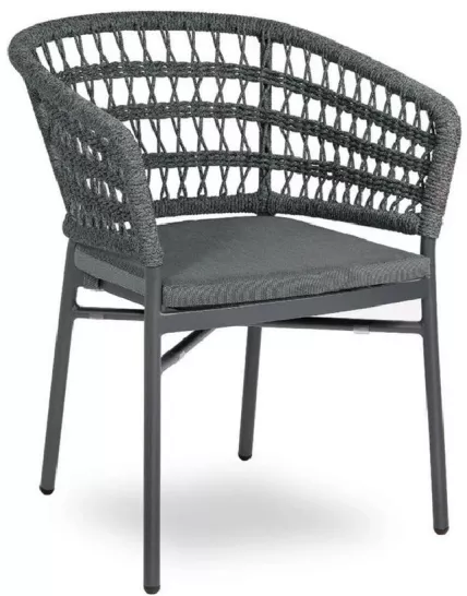 Outdoor Rope Dining Chair-STLOC645