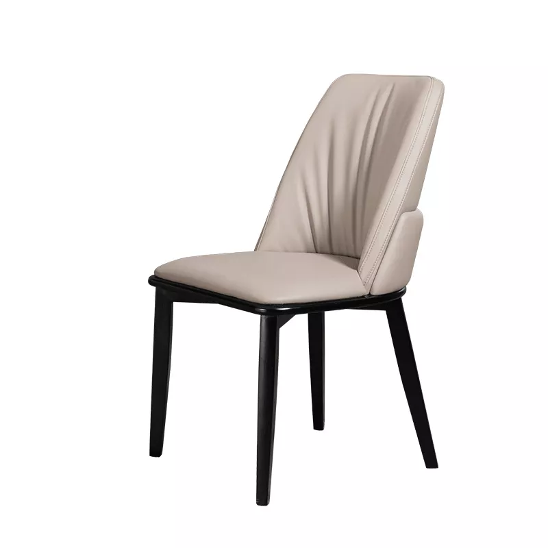 Hotel Leather Dining Chair-STLOU1053