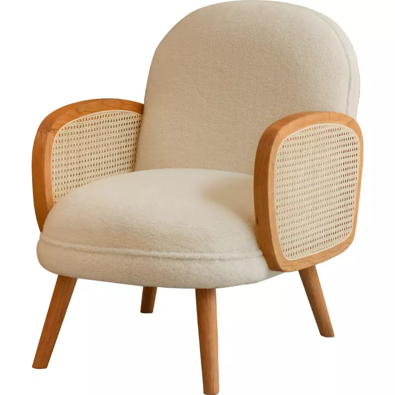Hotel Cozy Rattan Lounge Chair-STLCH1194