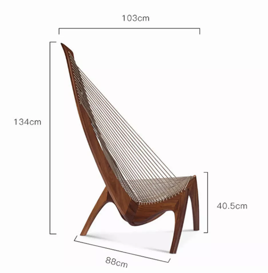 Hotel Designer Lounge Chair-STLSC1163