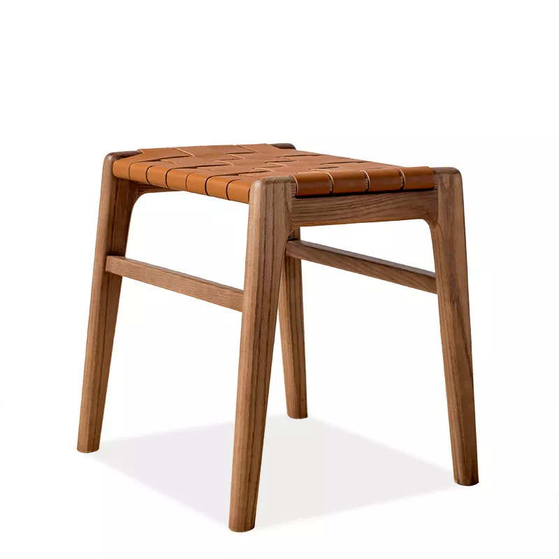 Hotel Leather Strap Stool-STLCH1205