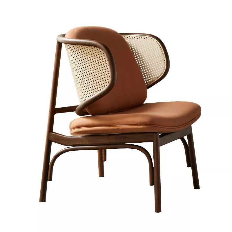 Page Title: Hotel Curved Rattan Lounge Chair-STLOU1220