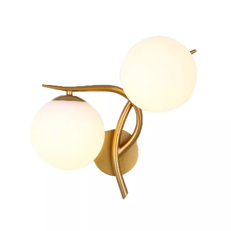 Nordic Glass Globe Wall Lamp – STLLG1382