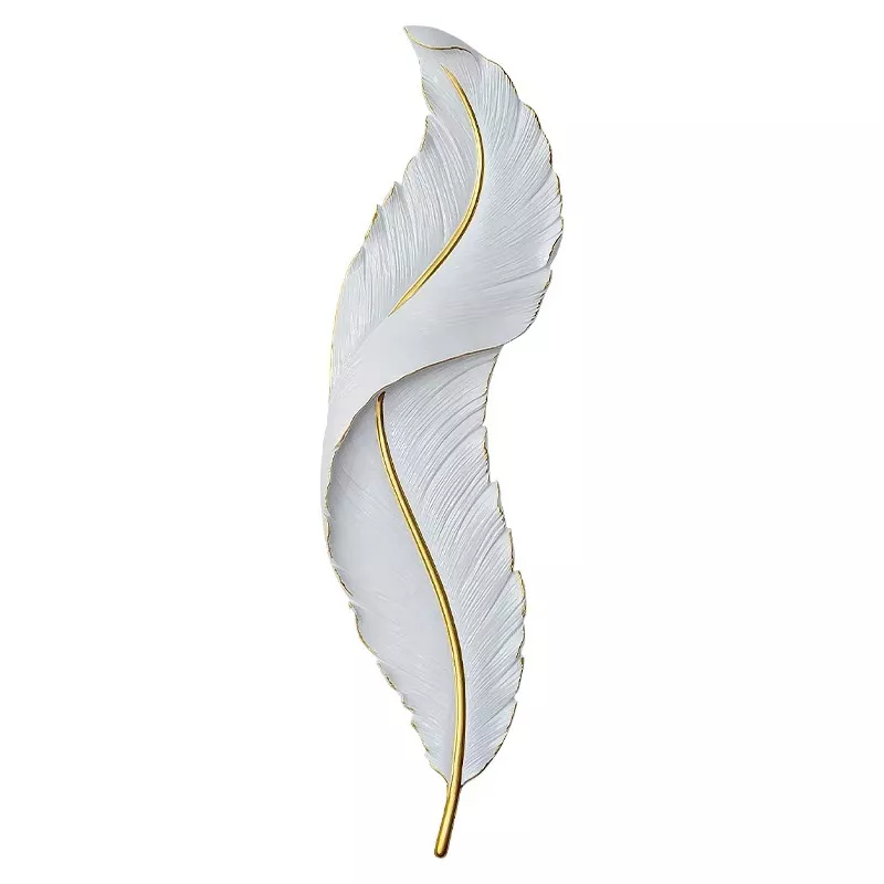 Feather Shape Decorative Wall Light – STLWL1426