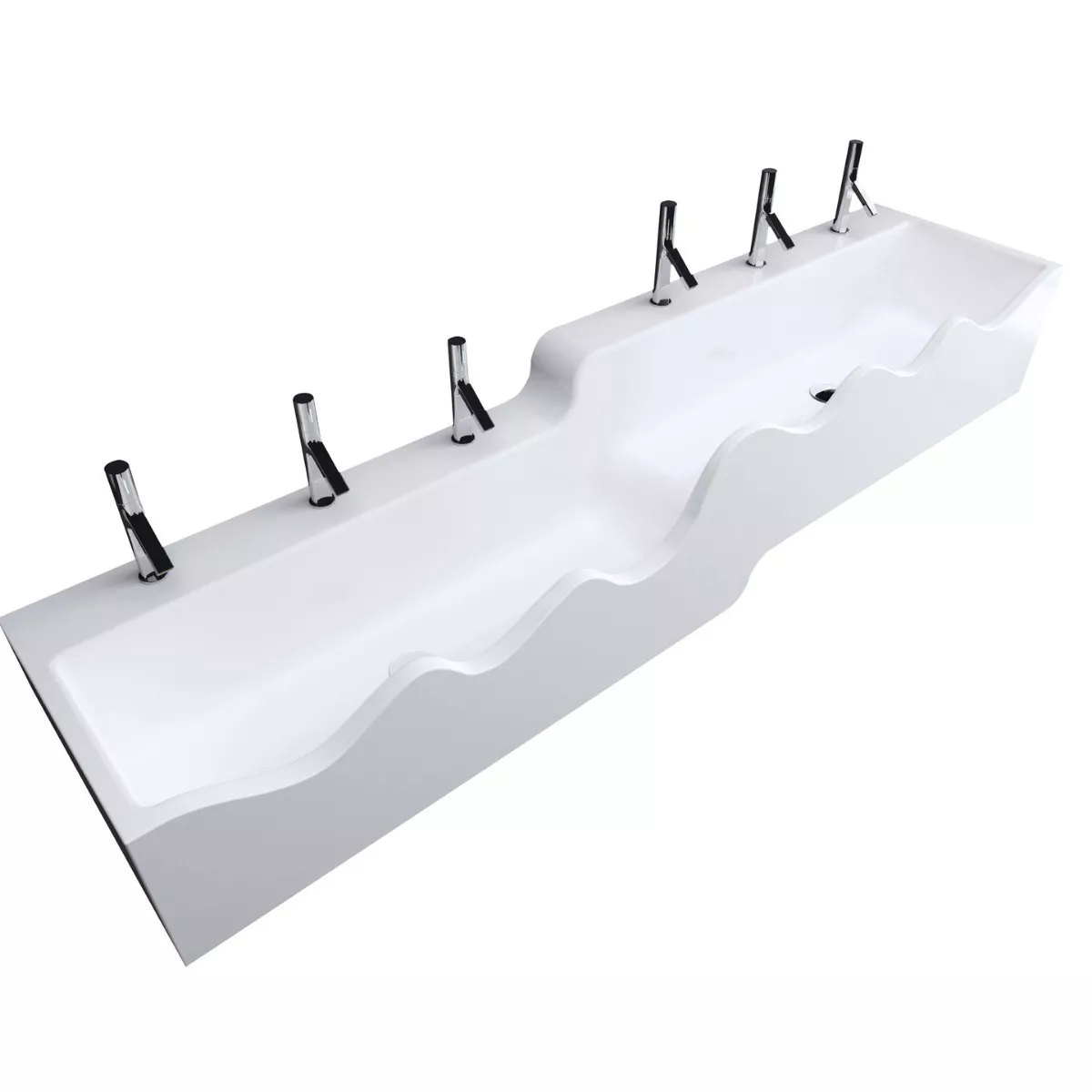 Hotel Multi-User Bathroom Sink – STLBS2062