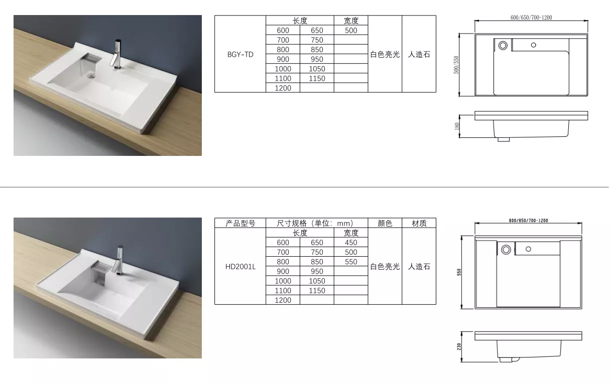 Hotel Wash Basin – STLBS2063